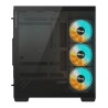 GIGABYTE C500 PANORAMIC STEALTH „Midi Tower“ Juoda