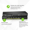 Zyxel GS1915-8 Valdomas L2 Gigabit Ethernet (10/100/1000) Juoda