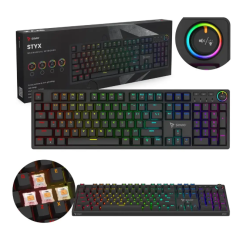 Savio Styx Outemu Peach silent Keyboard