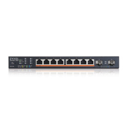 Zyxel XMG1915-10EP Valdomas L2 2.5G Ethernet (100/1000/2500) Maitinimas per Eternetą (PoE)