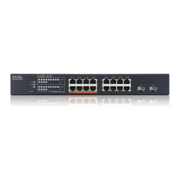 Zyxel XMG1915-18EP Valdomas L2 2.5G Ethernet (100/1000/2500) Maitinimas per Eternetą (PoE)