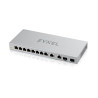 Zyxel XGS1210-12-ZZ0102F tinklo komutatorius Valdomas Gigabit Ethernet (10/100/1000) Pilka