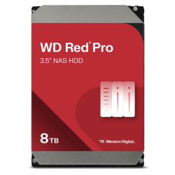 Western Digital Pro Internal Hard Drive HDD / 8TB / 3.5" / 7200 RPM / 256 MB
