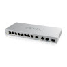 Zyxel XGS1210-12-ZZ0102F tinklo komutatorius Valdomas Gigabit Ethernet (10/100/1000) Pilka