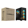 GIGABYTE C500 PANORAMIC STEALTH „Midi Tower“ Juoda