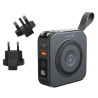 Swissten Power Bank ALL-IN-ONE PRO with exchangeable plugs US / EU / UK 20W 10000mAh