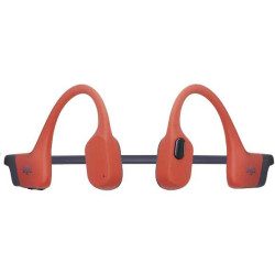 Shokz OpenSwim Pro Waterproof Wireless Headphones Red