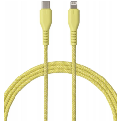 Qualo QKN-CL-05 Cable USB-C - Lightning 12W / 1.5m / yellow