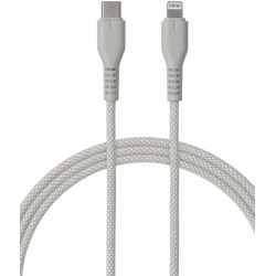 Qualo QKN-CL-18 Cable USB-C - Lightning 12W / 1.5m / gray
