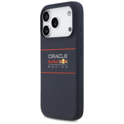 Red Bull Silicone Horizontal Centered Logo MagSafe Case for Apple iPhone 17 Pro