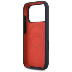 Red Bull Silicone Horizontal Centered Logo MagSafe Case for Apple iPhone 17 Pro