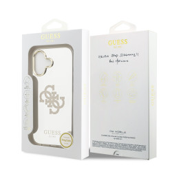Guess PC/TPU Mirror 4G Glitter Logo MagSafe Case for Apple iPhone 17