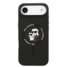 Karl Lagerfeld Liquid Silicone Karl and Choupette MagSafe Case for Apple iPhone 17 Air