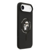 Karl Lagerfeld Liquid Silicone Karl and Choupette MagSafe Case for Apple iPhone 17 Air