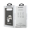 Karl Lagerfeld 3D Rubber Karl and Choupette Case for Apple iPhone 17 Air