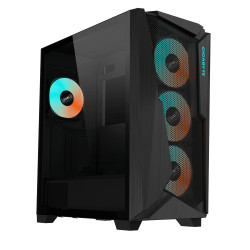 GIGABYTE C301 GLASS „Midi Tower“ Juoda
