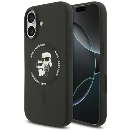 Karl Lagerfeld Karl&Choupette Ring MagSafe Rear Cover for Apple iPhone 17