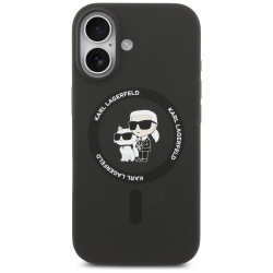 Karl Lagerfeld Karl&Choupette Ring MagSafe Rear Cover for Apple iPhone 17