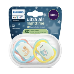 Philips Avent Ultra Air Night Pacifier 18m+ 2pcs