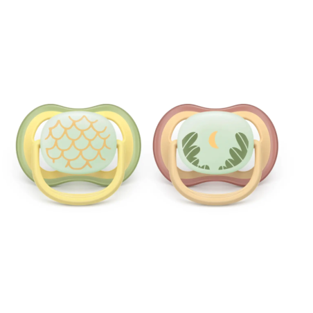 Philips Avent Ultra Air Night Neutral Pacifier  0-6M / 2 pcs