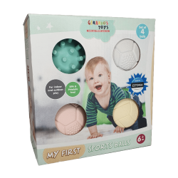 Gerardo's GT7710 Play balls for children 4 pcs