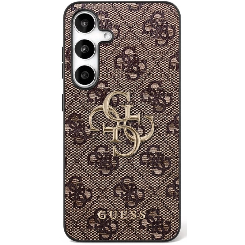 Guess HC PU Leather 4G Metal Logo Case for Samsung Galaxy S25 FE