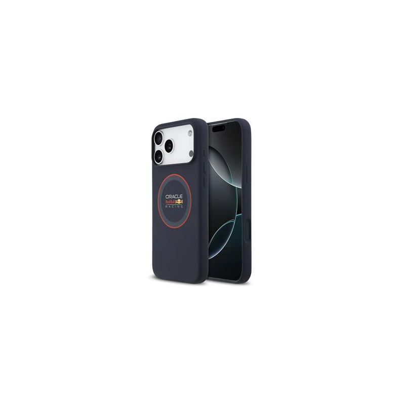 Red Bull Silicone Red Ring MagSafe Case for Apple iPhone 17 Pro Max