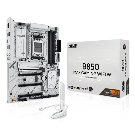ASUS B850 MAX GAMING WIFI W AMD B850 AM5 lizdas ATX