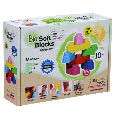 Gerardo's Toys GT3108 Soft Building Blocks Set
