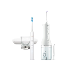 Philips Sonicare Cordless Power Flosser DiamondClean 9000 Electric toothbrush and irrigator set