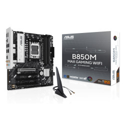 ASUS B850M MAX GAMING WIFI AMD B850 AM5 lizdas „micro ATX“