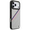 BMW M Tricolor Metal Logo MagSafe Case for Apple iPhone 17 Pro Max