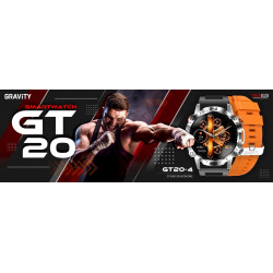 Smartwatch Gravity GT20-4 / black