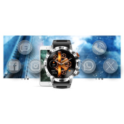 Smartwatch Gravity GT20-4 / black