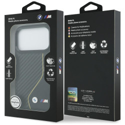 BMW M Carbon Line & Logo MagSafe Case for Apple iPhone 17 Pro