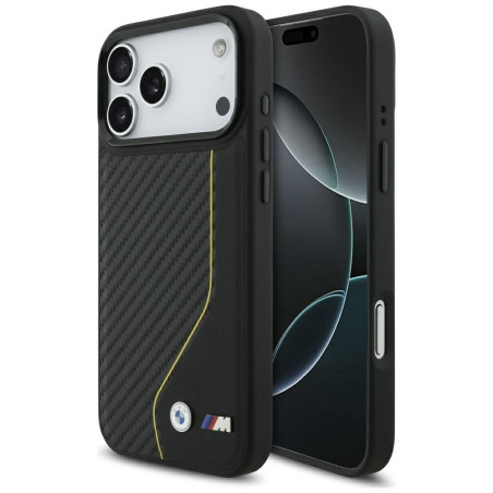 BMW M Carbon Line & Logo MagSafe Case for Apple iPhone 17 Pro Max