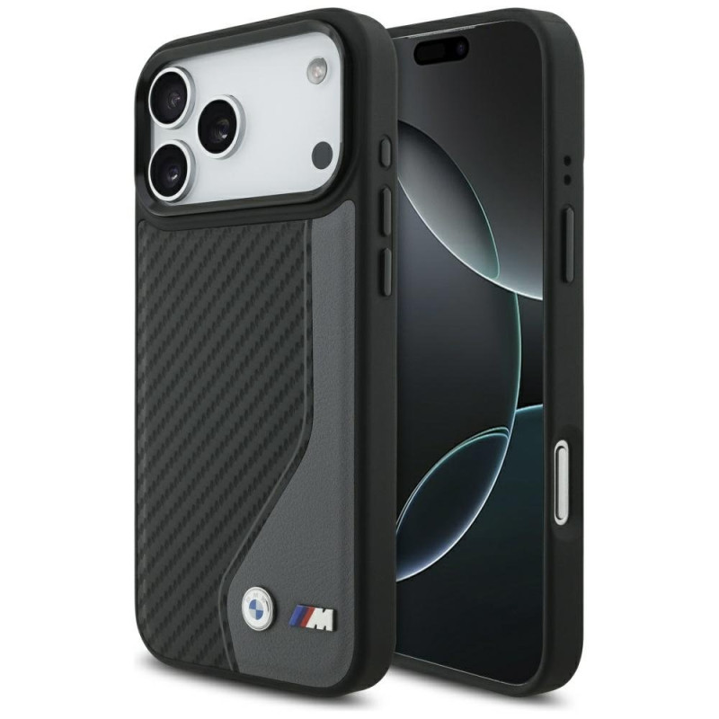 BMW M Carbon Logo MagSafe Case for Apple iPhone 17 Pro Max