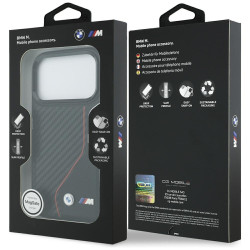 BMW M Carbon Line & Logo MagSafe Case for Apple iPhone 17 Pro