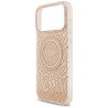 Guess IML Flowers Electro Pearl Strap MagSafe Case for Apple iPhone 17 Pro Max