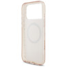 Guess IML Flowers Electro Pearl Strap MagSafe Case for Apple iPhone 17 Pro Max