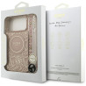 Guess IML Flowers Electro Pearl Strap MagSafe Case for Apple iPhone 17 Pro Max