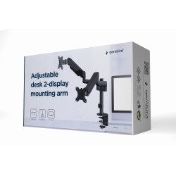 Gembird MA-DA2P-01 Dual Monitor Desk Mount 32"