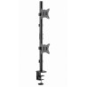 Gembird MA-D2-02 2-Display Vertical Desk Mount 17″-32″