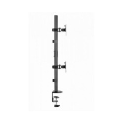 Gembird MA-D2-02 2-Display Vertical Desk Mount 17″-32″
