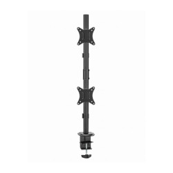 Gembird MA-D2-02 2-Display Vertical Desk Mount 17″-32″