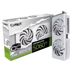 Palit GeForce RTX 5060 Ti White OC Graphics Card 8GB GDDR7