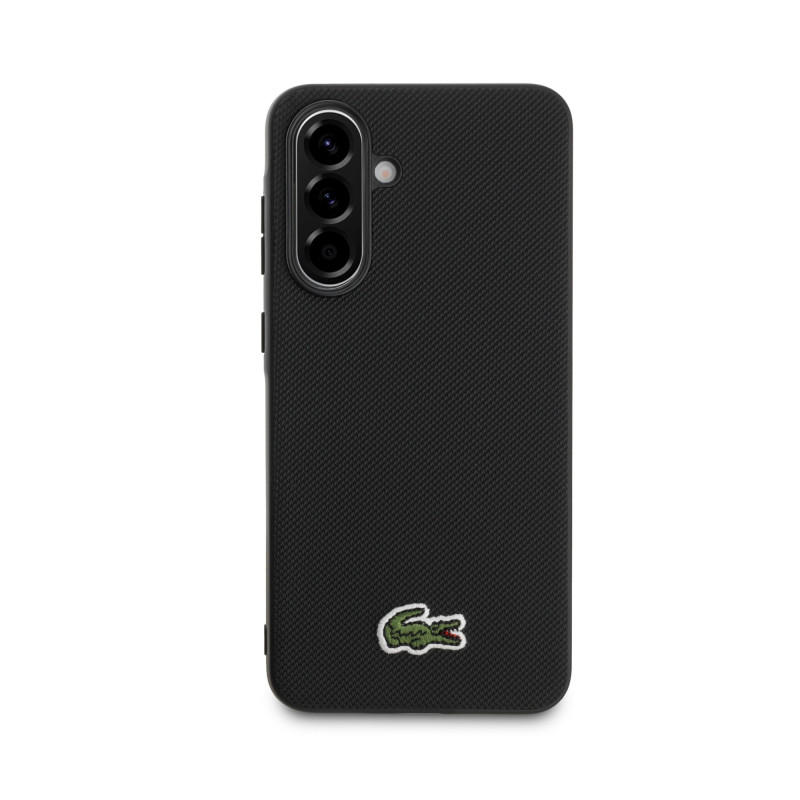 Lacoste Iconic Petit Pique Woven Logo MagSafe Case for Samsung Galaxy A56