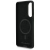 Karl Lagerfeld Silicone Double Heads and Circle MagSafe Case for Samsung Galaxy S25 Edge