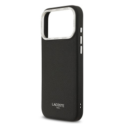 Lacoste PU Leather Champs Elysees MagSafe Case for Apple iPhone 17 Pro Max