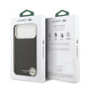 Lacoste PU Leather Champs Elysees MagSafe Case for Apple iPhone 17 Pro Max